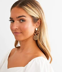 Resin Tiered Earring