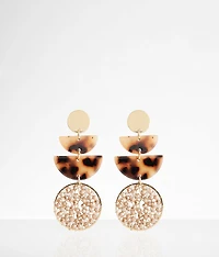 Resin Tiered Earring