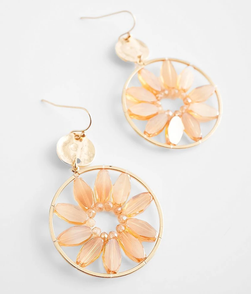 Floral Bead Earring