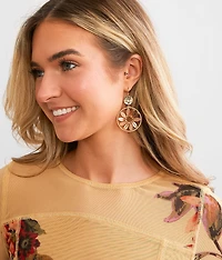 Floral Bead Earring