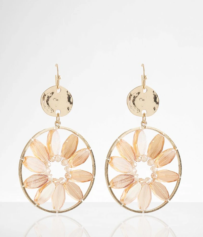 Floral Bead Earring