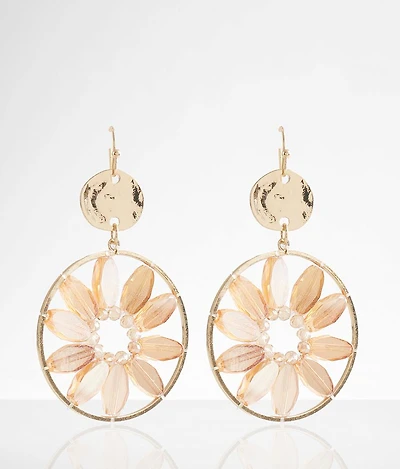 Floral Bead Earring