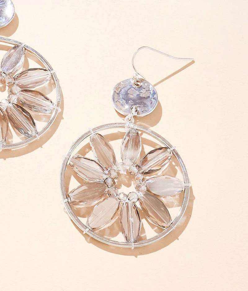 Flower Bead Earring