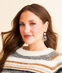 Flower Bead Earring