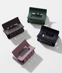 noir™ 4 Pack Hair Claw Clips