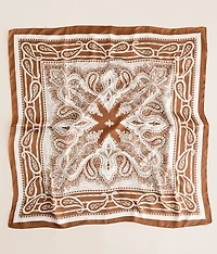 Paisley Satin Fashion Scarf