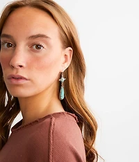 Western Turquoise Earring