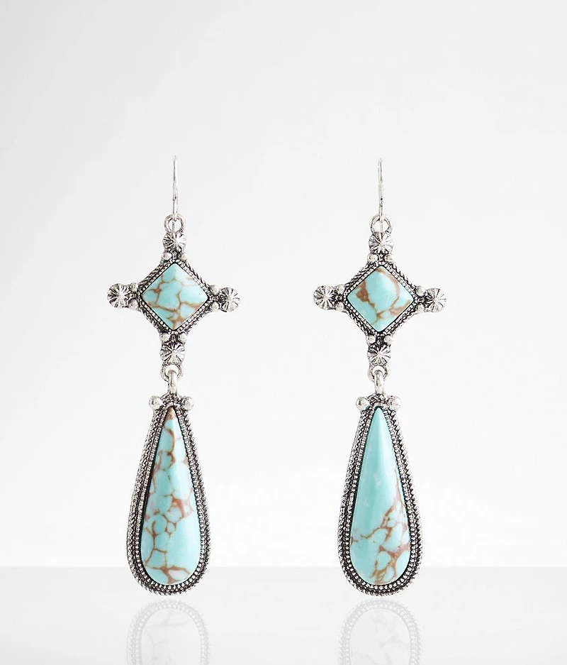 Western Turquoise Earring