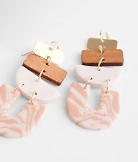 Tiered Drop Earring
