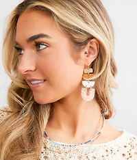 Tiered Drop Earring