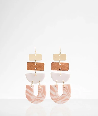 Tiered Drop Earring