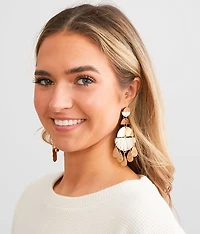 Raffia Wrapped Earring