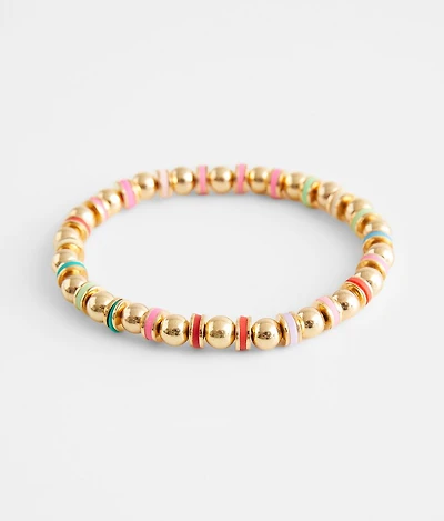 Multi Color Beaded Bracelet