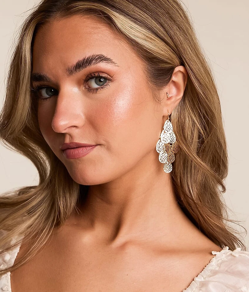 Filigree Chandelier Earring