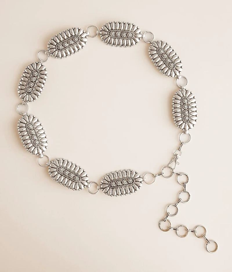 Embossed Chain Belt