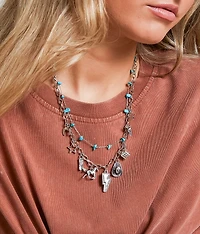 Tiered Western Necklace