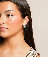 3 Pack Turquoise Earring Set