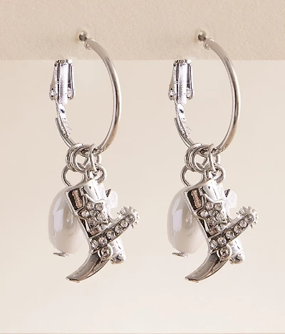 Sterling & Stitch Western Charm Earring