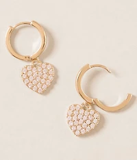 Heart Mini Hoop Earring