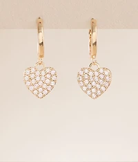 Heart Mini Hoop Earring
