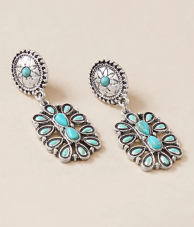 Turquoise Stone Earring