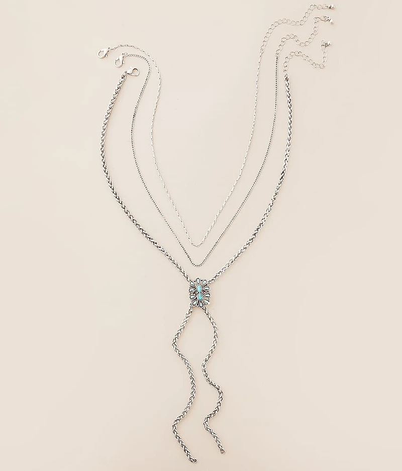 3 Pack Turquoise Necklace Set