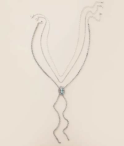 3 Pack Turquoise Necklace Set