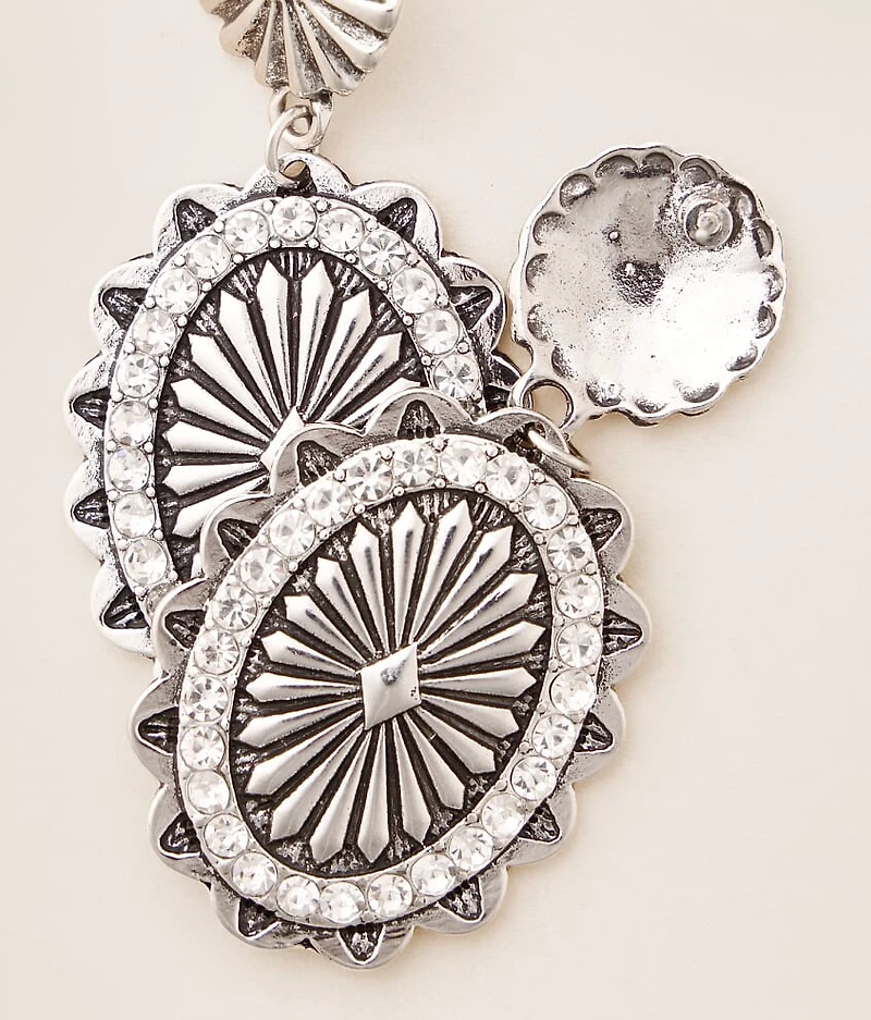 Western Rhinestone Earring