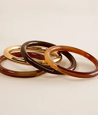4 Pack Bangle Bracelet Set