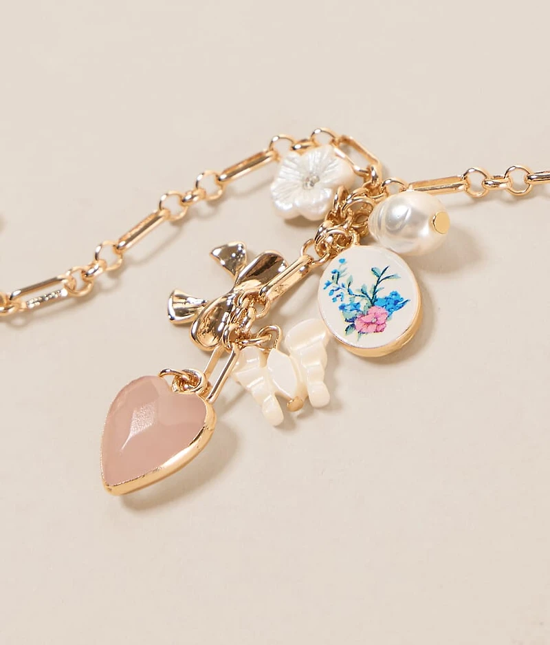 Cluster Charm Necklace