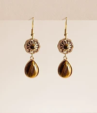 Tiger Eye Earring