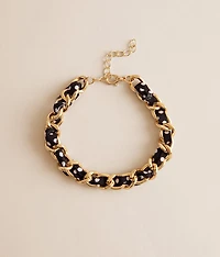 Polka Dot Wrapped Bracelet