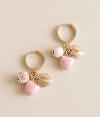Sweet Cluster Charm Earring