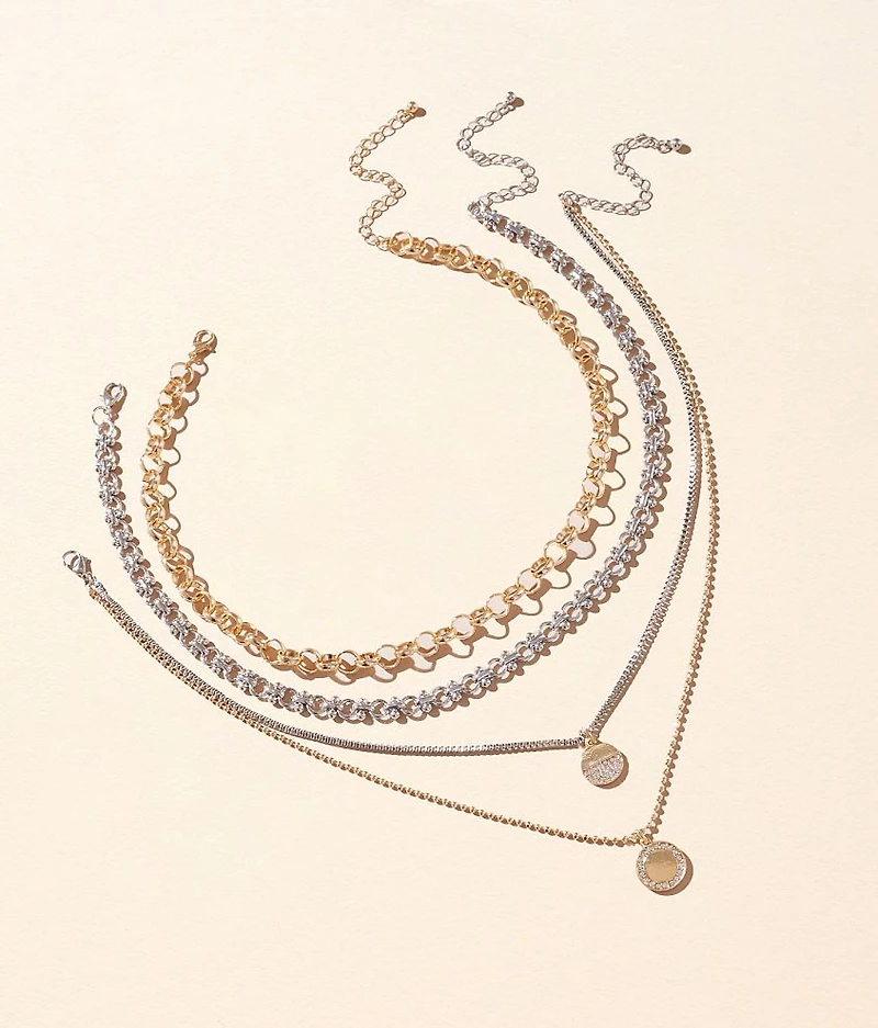3 Pack Laying Necklace Set
