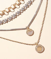 3 Pack Laying Necklace Set