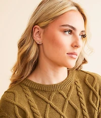 Glitz Bow Earring