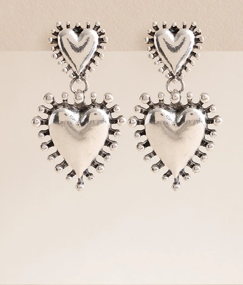 Double Heart Earring