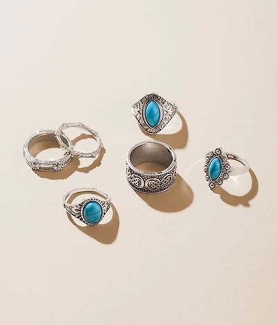 Pack Western Ring Set