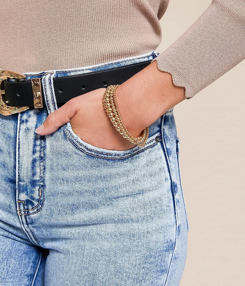 4 Pack Beaded Bracelet Set