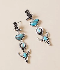 Western Stacked Earring