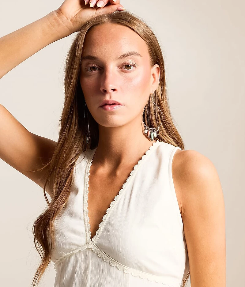 Western Teardrop Statement Earring