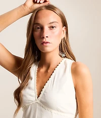 Western Teardrop Statement Earring