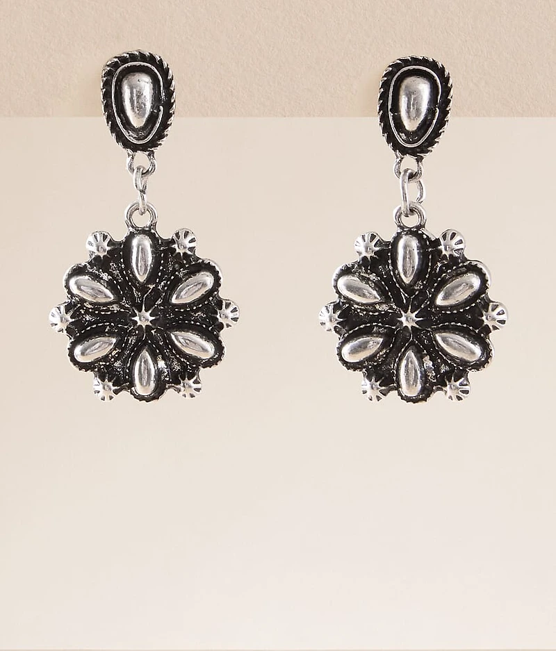 Western Floral Earring