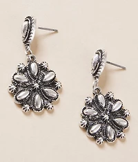 Western Floral Earring