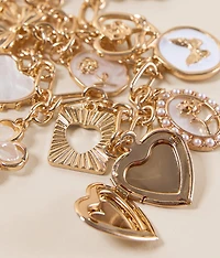 Sweet Statement Charm Necklace