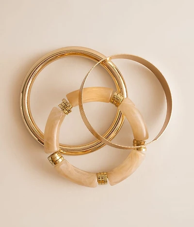 3 Pack Bangle Bracelets