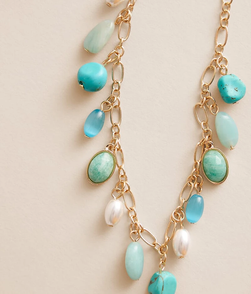 Multi Stone Necklace