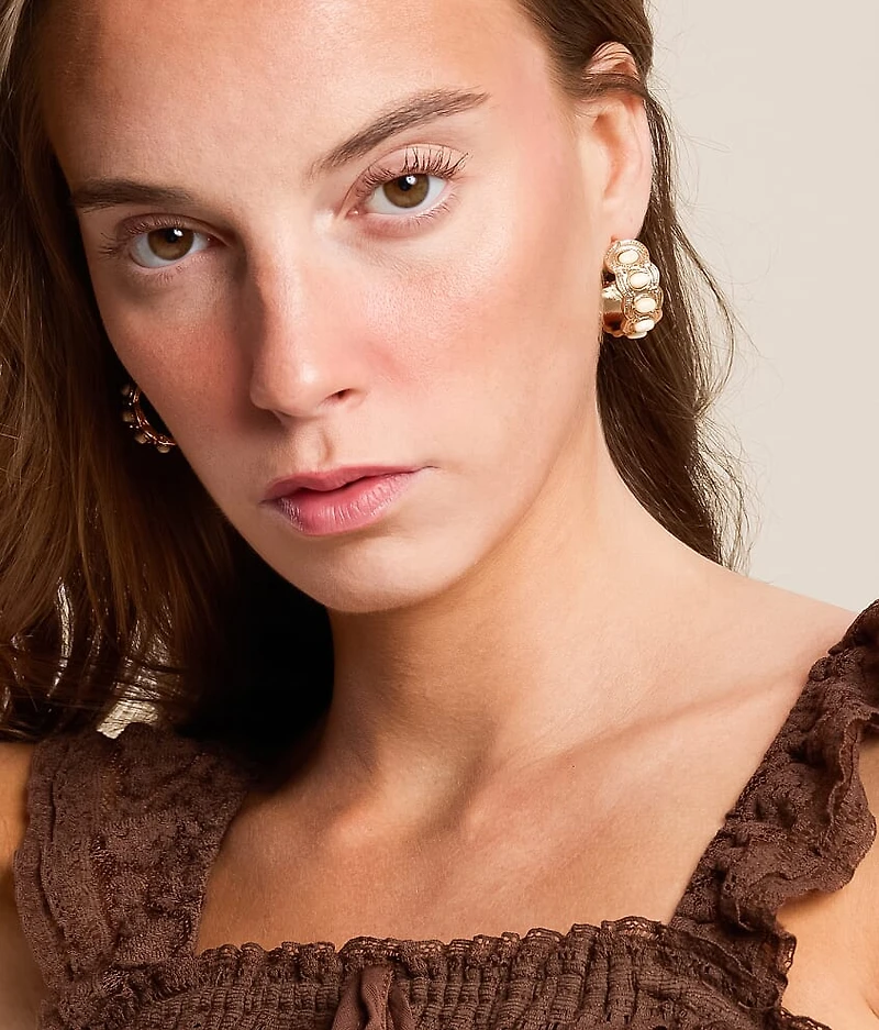 Western Hoop Earring