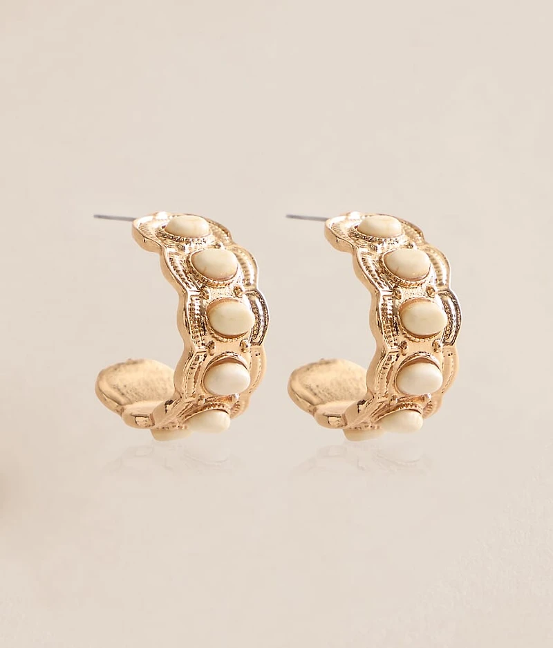 Western Hoop Earring