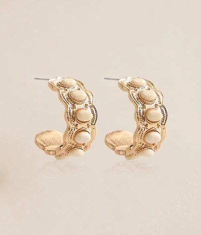 Western Hoop Earring